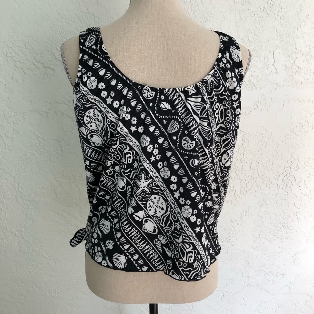 Ceeb Vintage Seashell Tankini Swim Top 14 View 3
